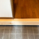 【シロアリ対策】傷が付いていた框(かまち)、実はシロアリの仕業だった件